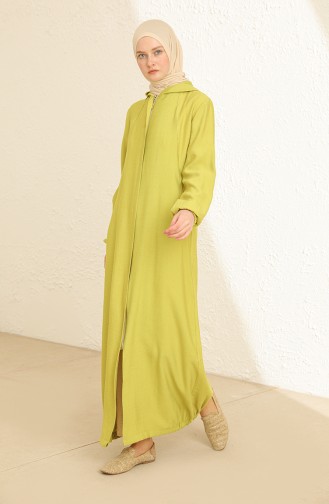 Pistachio Green Abaya 6913-03