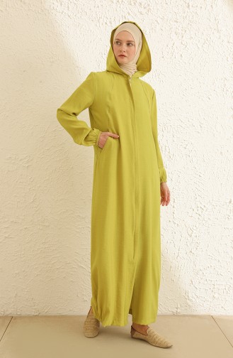 Abayas Vert pistache 6913-03