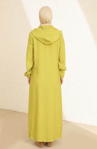 Abayas Vert pistache 6913-03