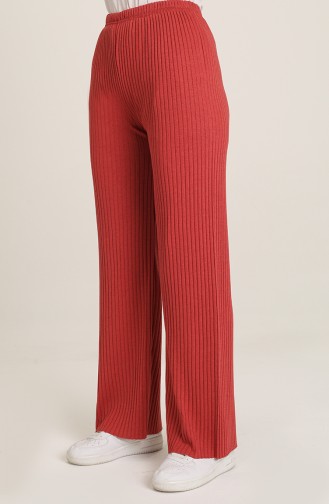 Dark Brick Red Pants 1330-14