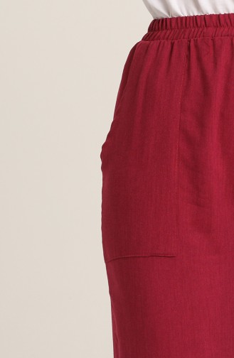 Claret Red Pants 2552-02