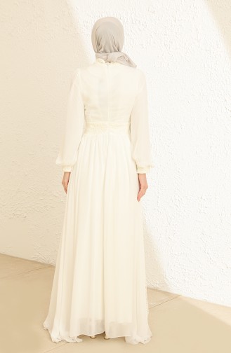 Robe de Soirée 5408-09 Ecru 5408-09