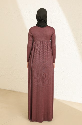 Robe Hijab Pourpre 0784-02