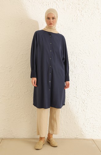 Navy Blue Tuniek 1026-05