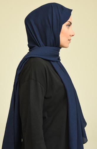 Plain Aerobic Jazz Shawl 13177-02 Navy Blue 13177-02