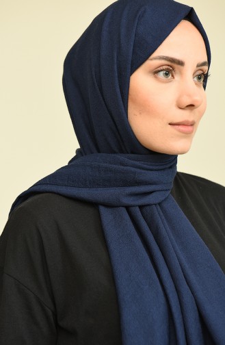 Plain Aerobic Jazz Shawl 13177-02 Navy Blue 13177-02