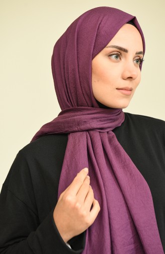 Plain Aerobic Jazz Shawl 13177-18 Plum 13177-18