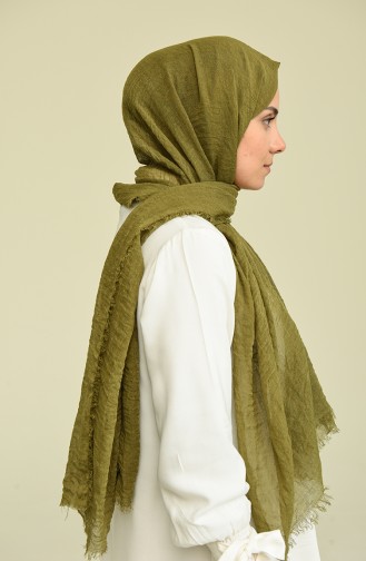 Light Khaki Green Sjaal 19060-10