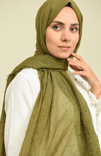 Light Khaki Green Shawl 19060-10