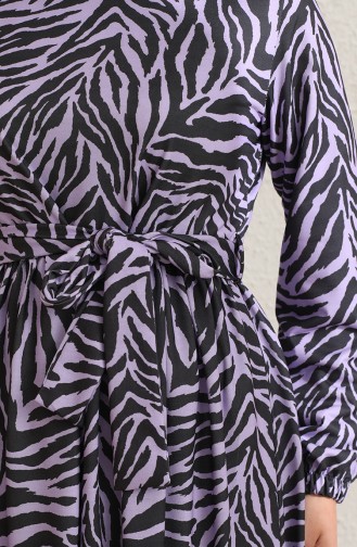 Robe Hijab Lila 3801-01