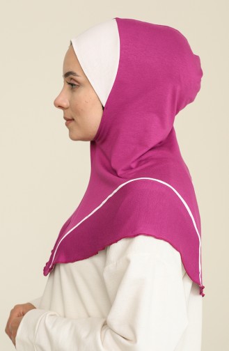 Tofisa Boyunluklu Viskon Bone 30073-01 Mor