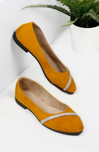 Saffron Colored House Shoes 0197-06