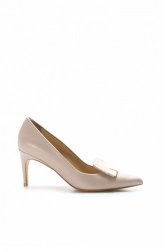  High-Heel Shoes 019ZA21-514.Koyu Krem