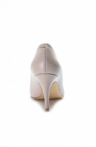  High-Heel Shoes 019ZA21-514.Koyu Krem
