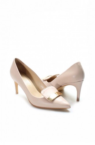  High-Heel Shoes 019ZA21-514.Koyu Krem