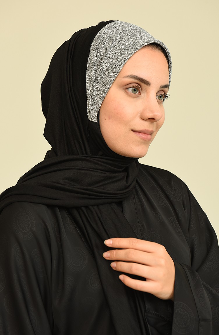 Black Underscarf 30054-02 | Sefamerve