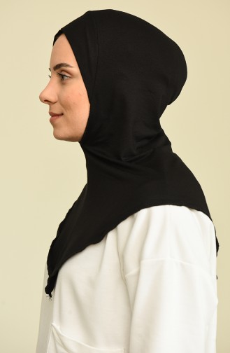 Tofisa Boyunluklu Penye Bone 30070-03 Siyah