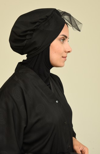 Black Underscarf 30092-01