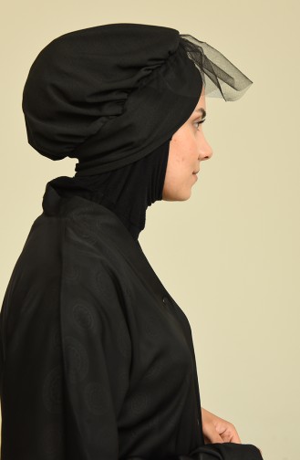 Black Underscarf 30092-01