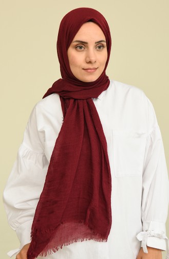 Dark Claret Red Shawl 19080-14