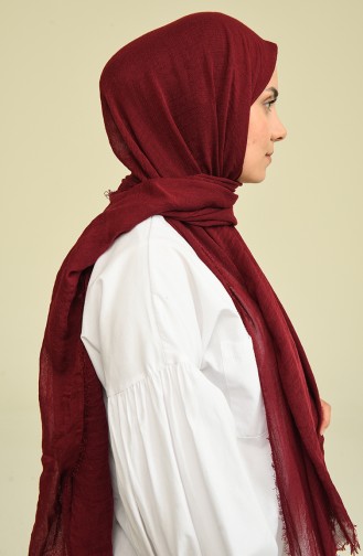 Dark Claret Red Shawl 19080-14