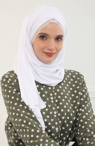 Turban Pret-a-Porter Blanc 59136