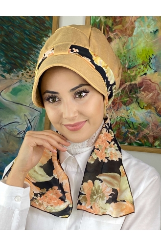 Orange Ready to Wear Turban 1414MAYŞAP14-01