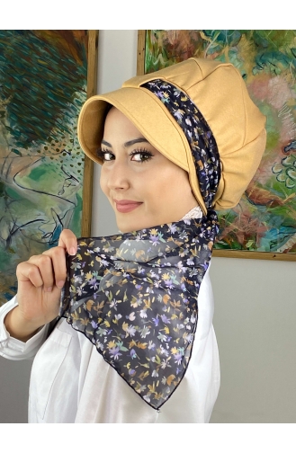 Black Ready to Wear Turban 1414MAYŞAP14-02
