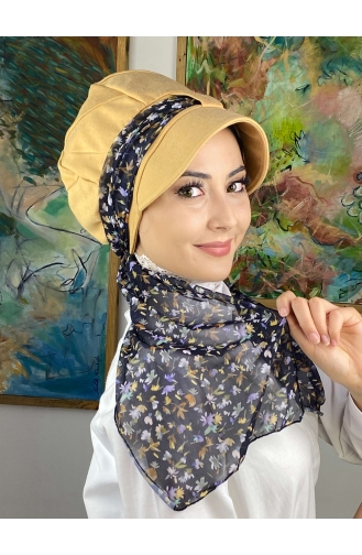 Black Ready to Wear Turban 1414MAYŞAP14-02