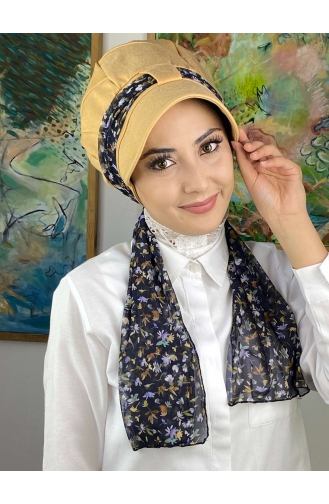 Black Ready to Wear Turban 1414MAYŞAP14-02