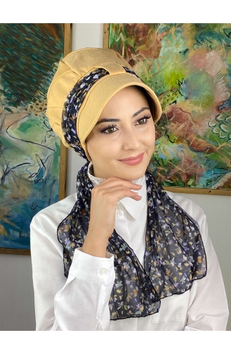 Black Ready to Wear Turban 1414MAYŞAP14-02