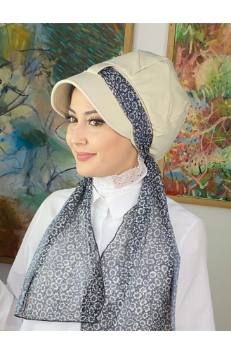 Schwarz Praktischer Turban 814MAYŞAP08-01