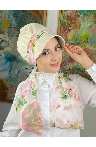 Turban Pret-a-Porter Rose Pastel 814MAYŞAP08-03
