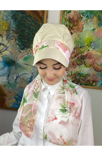 Turban Pret-a-Porter Rose Pastel 814MAYŞAP08-03