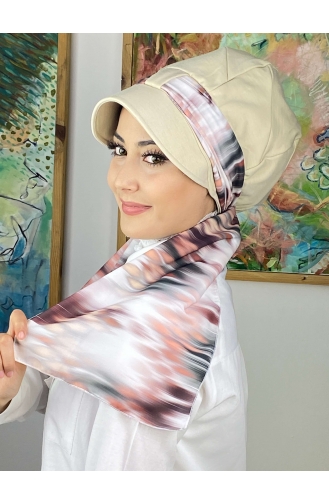 Light Damsons Ready to wear Turban 814MAYŞAP08-05