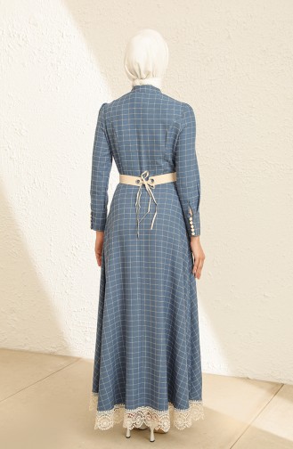 Robe Hijab Bleu Bébé 11952