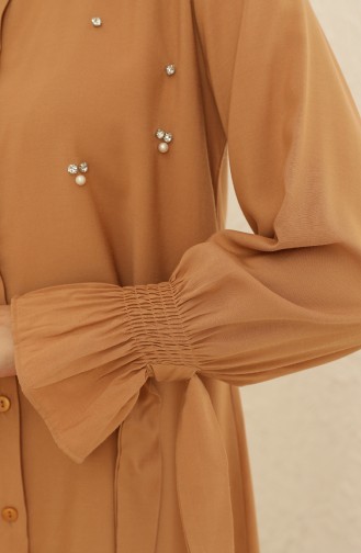 Taşlı Gömlek 2224-02 Camel