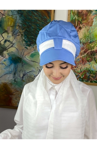 White Ready to Wear Turban 214MAYŞAP02-01