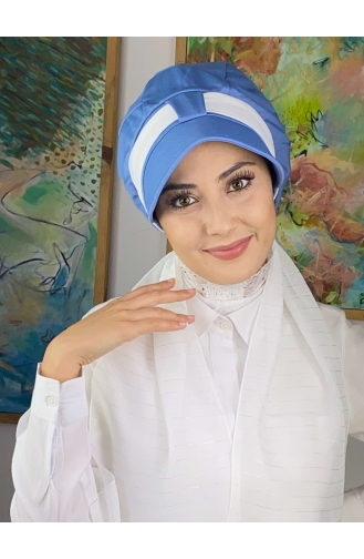 White Ready to Wear Turban 214MAYŞAP02-01