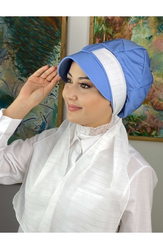 White Ready to Wear Turban 214MAYŞAP02-01