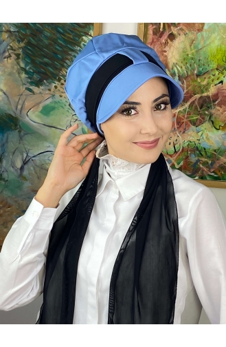 Black Ready to wear Turban 214MAYŞAP02-02