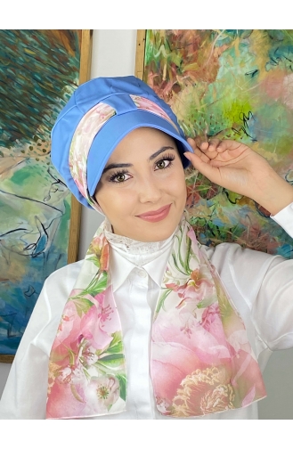 Rosa Praktischer Turban 214MAYŞAP02-03