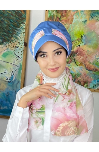 Pink Ready to wear Turban 214MAYŞAP02-03