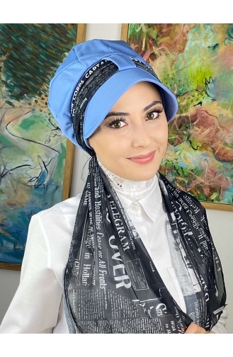 Black Ready to Wear Turban 214MAYŞAP02-06
