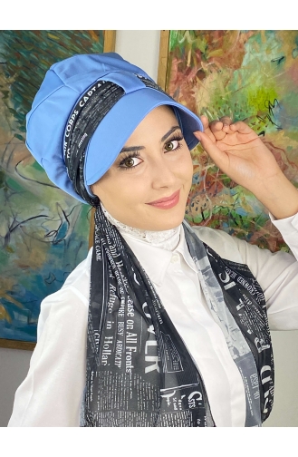 Black Ready to Wear Turban 214MAYŞAP02-06