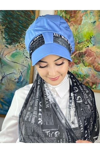 Black Ready to Wear Turban 214MAYŞAP02-06