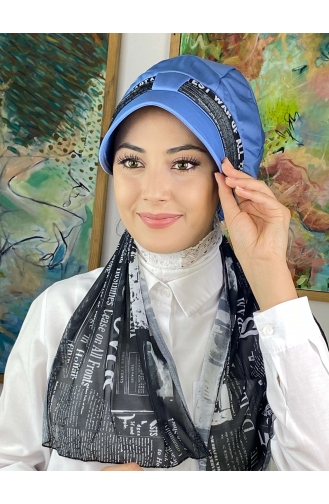Black Ready to Wear Turban 214MAYŞAP02-06