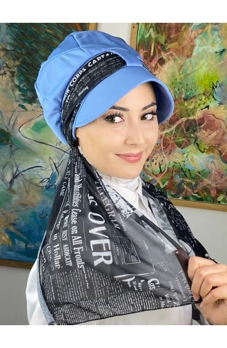 Black Ready to Wear Turban 214MAYŞAP02-06