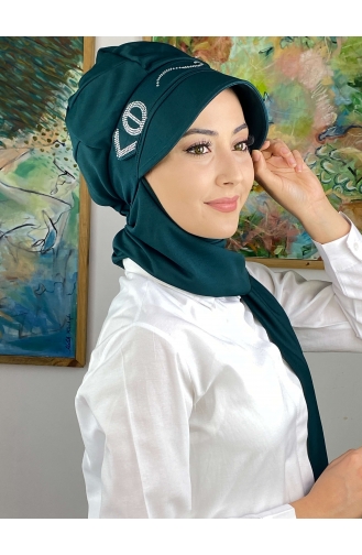 Turban Pret-a-Porter Vert emeraude 2014MAYŞAP20-10