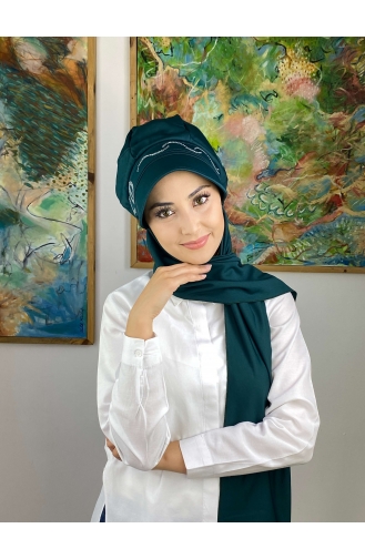 Turban Pret-a-Porter Vert emeraude 2014MAYŞAP20-10